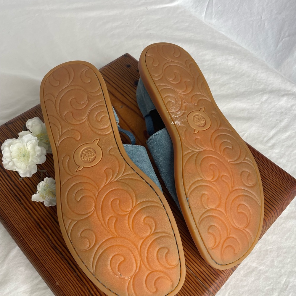 Leather Born Cove Modern | Hand-finished Real Suede Slip-ons | Size 7 | - Picture 5 of 12
